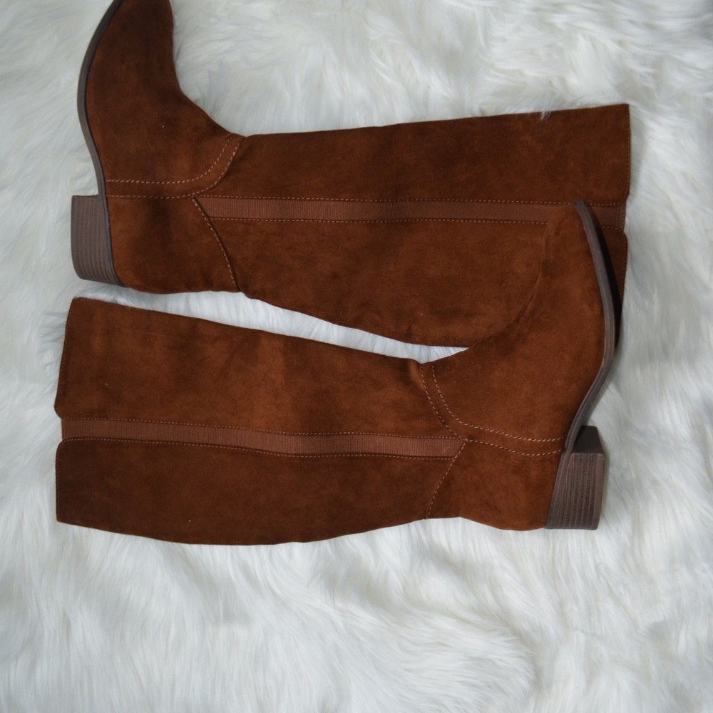 Universal Thread High Boots Size 8 Microsuede - image 3